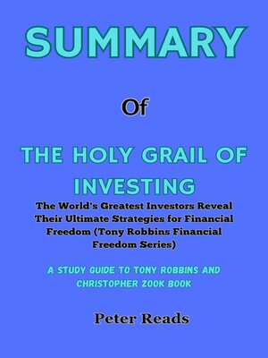 cover image of SUMMARY   of  THE HOLY GRAIL OF INVESTING